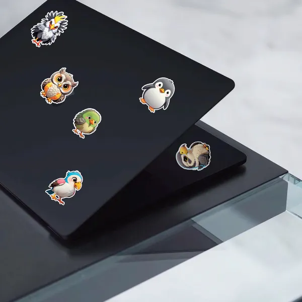 Cute_Bird_Stickers_Collection_-_Decorative_Vinyl_Stickers_Pack