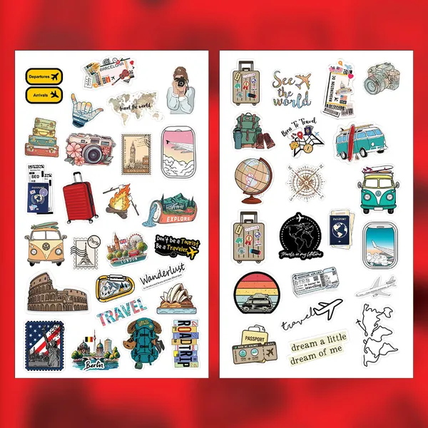 Travel-Themed_Decorative_Sticker_Set_-_100+_Waterproof_Vinyl_Stickers