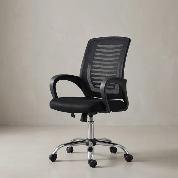 Black_Armour_Study_Chair_|_53D_X_61W_X_109H_Cm