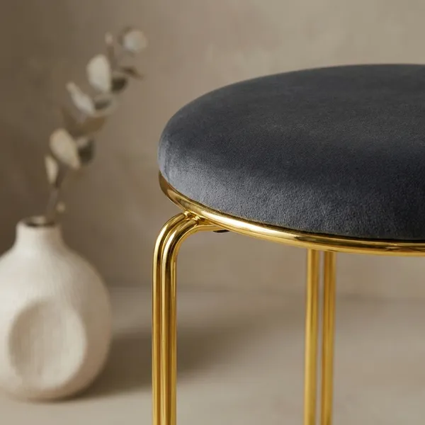 Grey_Foam_Cushion_Fixed_Stool_|_30_X_55_X_48_Cm