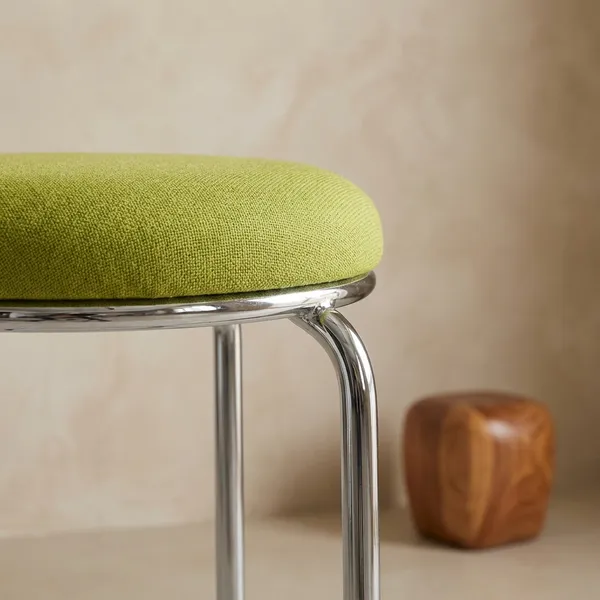 Green_Foam_Cushion_Fixed_Stool_|_30_X_55_X_48_Cm