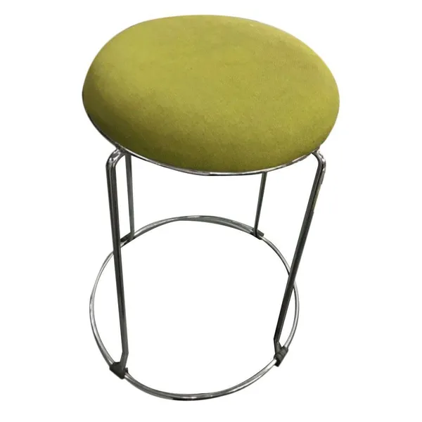 Green_Foam_Cushion_Fixed_Stool_|_30_X_55_X_48_Cm