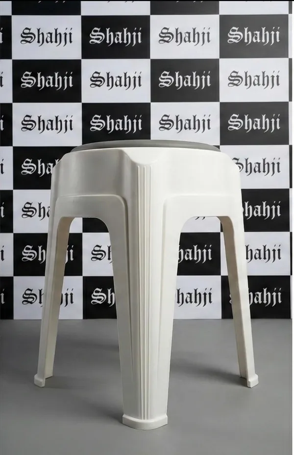 Grey_Foam_Cushion_Stool_|_15_X_15_X_50.8_Cm