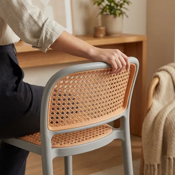 Grey_Fibre_And_Net_Fixed_Bar_Stool_|_46_X_50_X_76.2_Cm