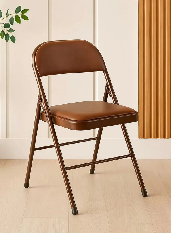 Brown_Foam_Folding_Chair_|_58D_X_58W_X_89H_Cm