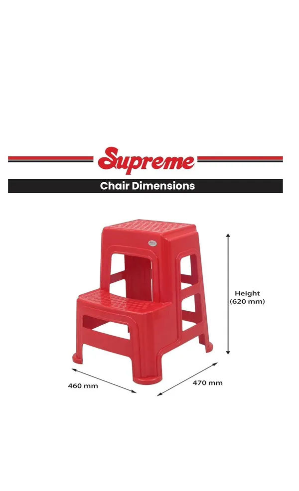 Light_Cream_Pvc_Step_Stool_|_47_X_46_X_62_Cm