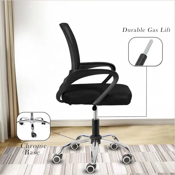 Black_Foam_And_Net_Study_Office_Revolving_Chair_|_38_X_40_X_41_Cm