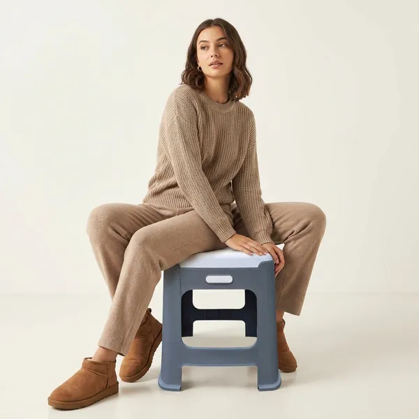 Grey_Pvc_Supreme_Stool_|_35_X_35_X_46_Cm