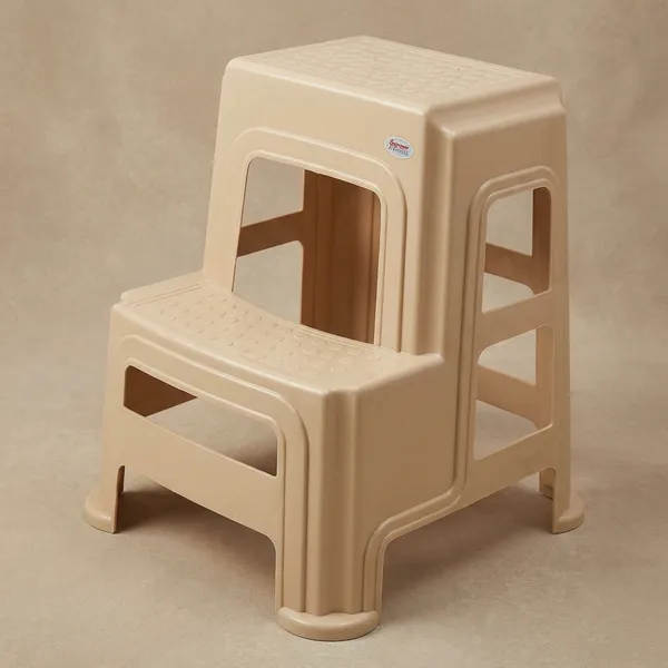 Light_Cream_Pvc_Step_Stool_|_47_X_46_X_62_Cm