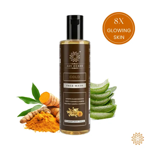 Gold_Face_Wash_-_Ayurvedic_Turmeric_&_Aloe_Vera_Cleanser_For_Glowing_Skin_(200Ml)