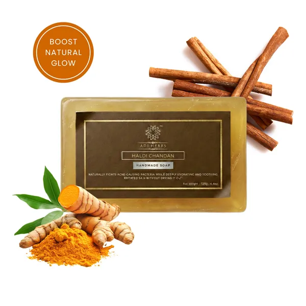 Haldi_Chandan_Handmade_Soap_-_Skin_Brightening_Soap_Enriched_With_Turmeric_&_Sandalwood_(Pack_of_4)