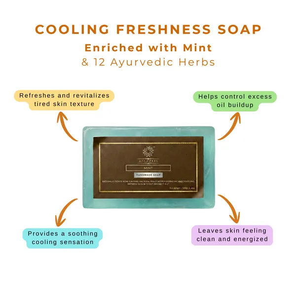 Cooling_Freshness_Handmade_Soap_With_Coconut_Extract_&_12_Ayurvedic_Herbs_(Pack_of_4)