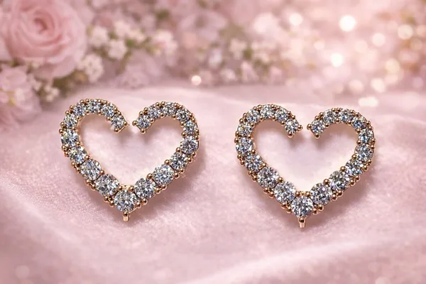 ILANJA_Sparkle_Heart_Studs_For_Women_________18KT_GOLD_PLATED_|_ANTITARNISH__|_WATERPROOF_|_MODERN_STYLE|_