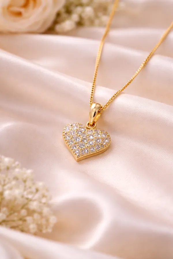 Ilanja_Gold_Sparkle_Heart_Pendant_for_Women