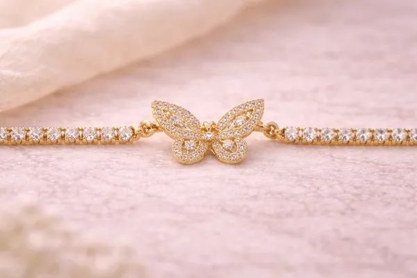 Golden_Gold-Tone_Butterfly_Tennis_Bracelet_for_Women
