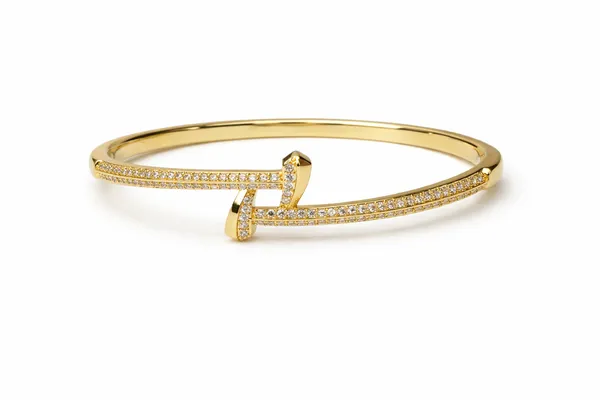 Ilanja_Gold-Tone_Sleek_Curve_Bracelet_for_Women