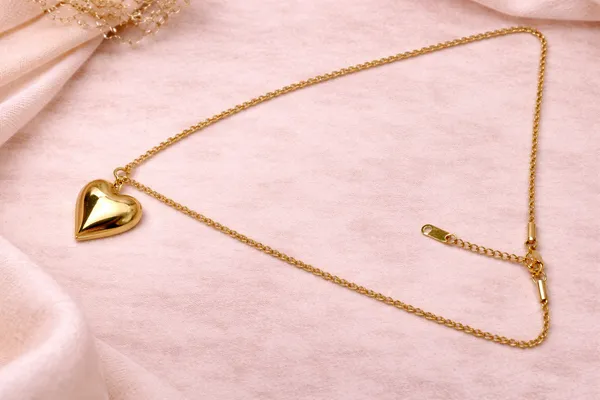 Ilanja_Gold-Tone_Heart_Pendant_for_Women