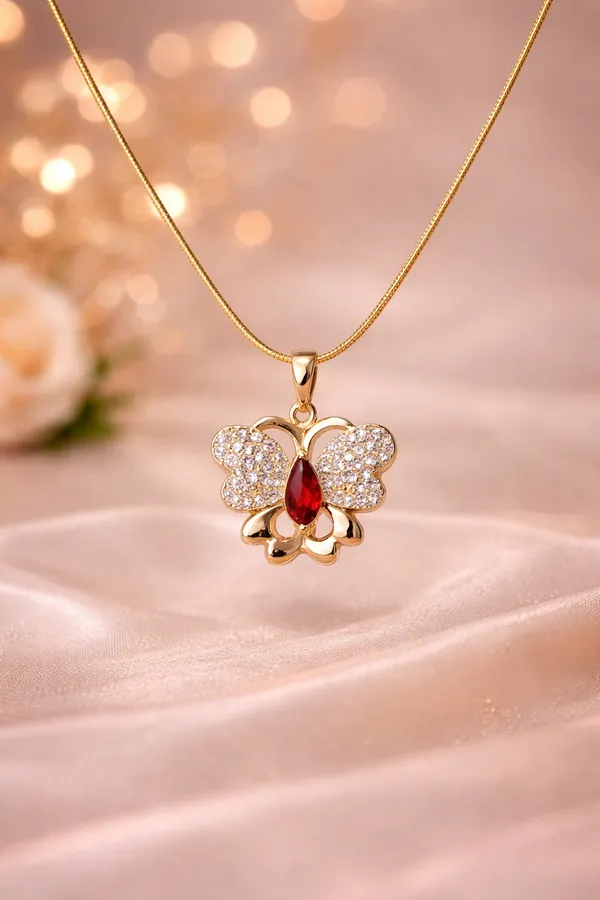 Ilanja_Gold_Ruby_Flutter_Necklace_Set_for_Women