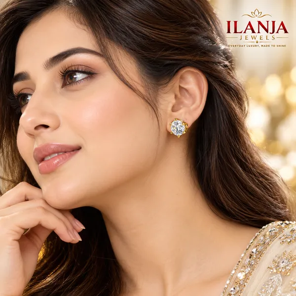 Elegant_Round_Crystal_Stud_Earrings_________18KT_GOLD_PLATED_|_ANTITARNISH__|_WATERPROOF_|_MODERN_STYLE|_