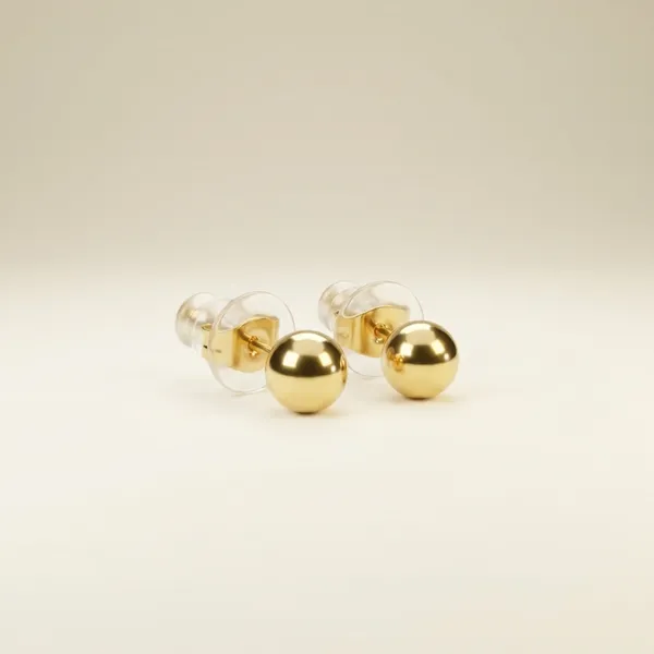 18K_Gold_Plated_Ball_Stud_Earrings_for_Women