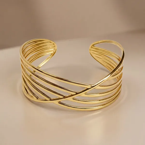 Gold_Criss-Cross_Wire_Cuff_Bracelet_for_Women