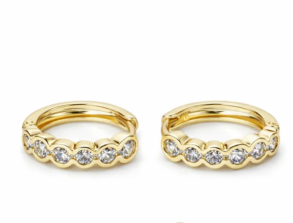 Ilanja_Golden_Silver_Luna_Spark_Huggie_Earrings_for_Women