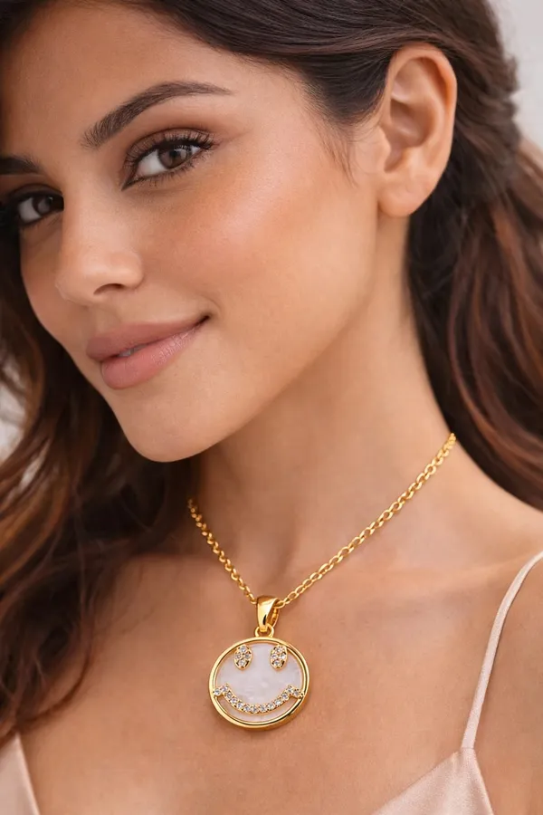 White_Gold_Leaf_Crystal_Pendant_Necklace_for_Women