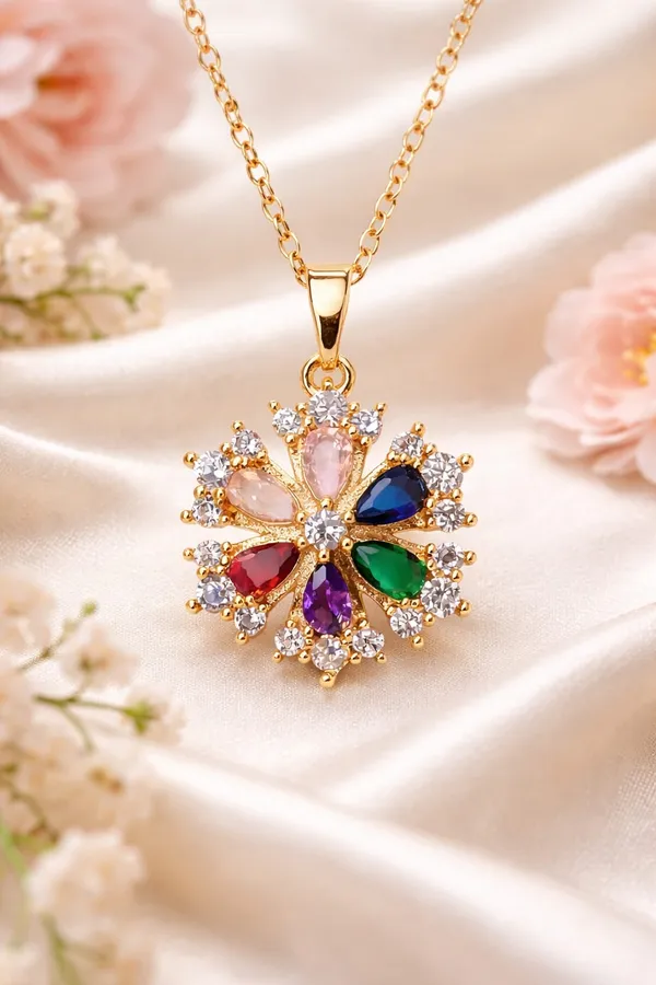 ILANJA_Multicolor_Crystal_Flower_Pendant