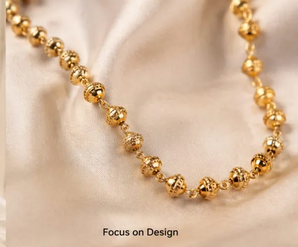 Regal_Textured_Gold_Bead_Necklace