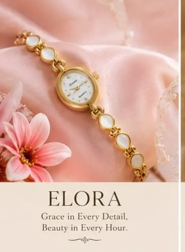 Rivorah_Premium_Women's_Gold-Tone_Analog_Bracelet_Watch