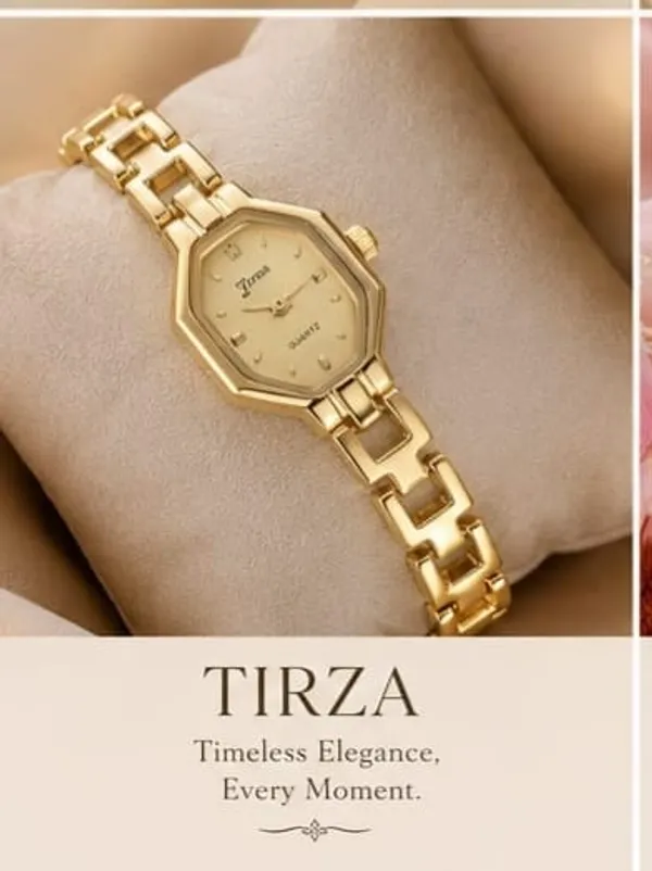 Rivorah_Premium_Women's_Gold-Tone_Analog_Bracelet_Watch