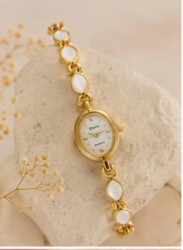 Rivorah_Premium_Women's_Gold-Tone_Analog_Bracelet_Watch
