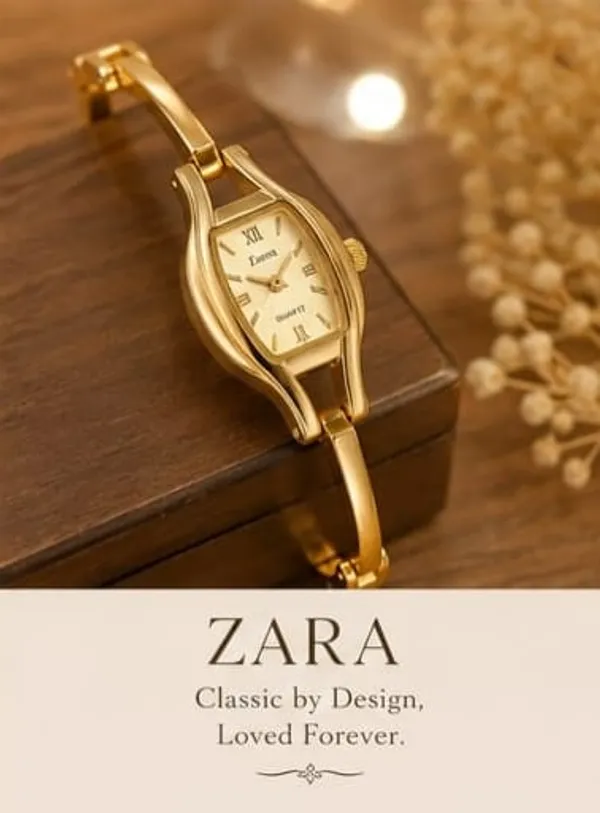 Rivorah_Premium_Women's_Gold-Tone_Analog_Bracelet_Watch