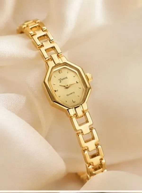 Rivorah_Premium_Women's_Gold-Tone_Analog_Bracelet_Watch