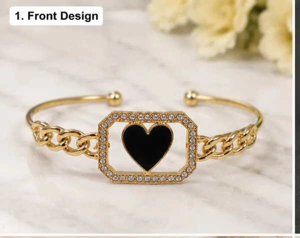 Rivorah_Rose_Gold_Black_Heart_Crystal_Chain_Bracelet_for_Women