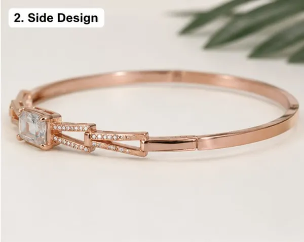 Rivorah_Rose_Gold_Emerald-Cut_Crystal_Designer_Bracelet_for_Women