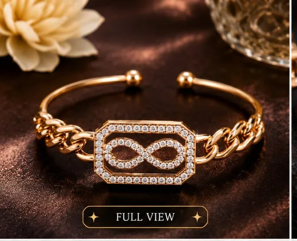 Rivorah_Rose_Gold_Infinity_Crystal_Chain_Bracelet_for_Women