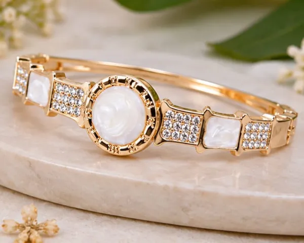 Rivorah_Rose_Gold_Pearl_Crystal_Designer_Bracelet_for_Women