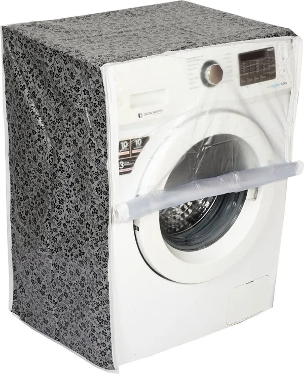 Swastik_Front_Loading_Washing_Machine_Cover_Width_60_Cm_Black_And_Grey