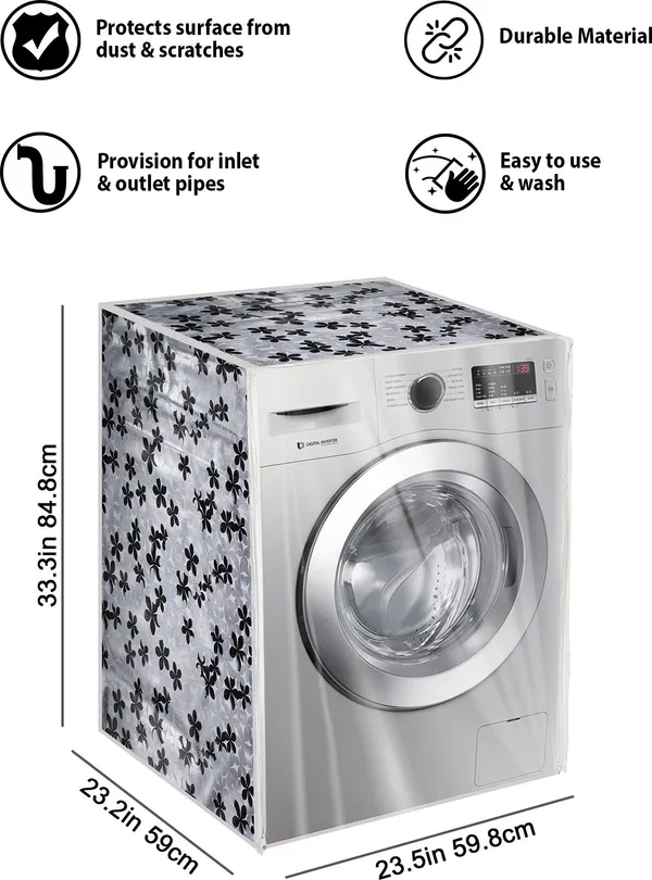 Swastik_Front_Loading_Washing_Machine_Cover_Width_60_Cm_Black_Grey