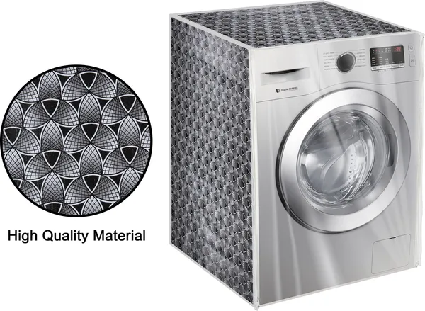 Swastik_Front_Loading_Washing_Machine_Cover_Width_60_Cm_Grey_Black