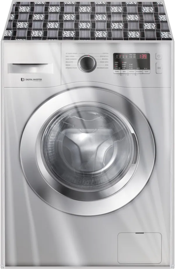 Swastik_Front_Loading_Washing_Machine_Cover_Width_60_Cm_Grey_Black
