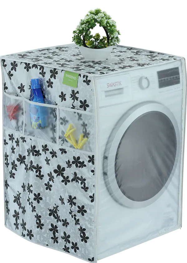 Swastik_Front_Loading_Washing_Machine_Cover_Width_60_Cm_Silver