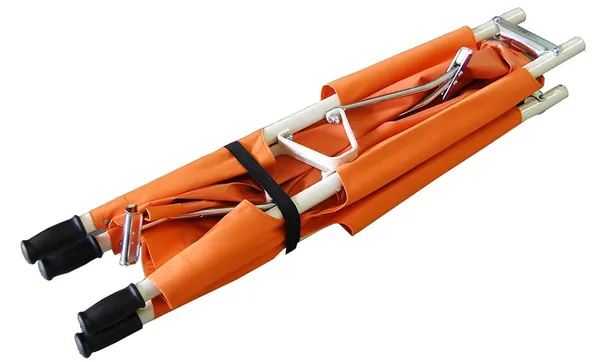 Orange_Aluminium_Hospital_Medical_Patient_Stretcher_Double_Folded_Portable_Emergency_Stretcher