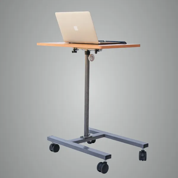 Grey_Adjustable_Laptop_Table_With_Wheels_Height_Angle_Adjustable_360_Rotating_Overbed_Study