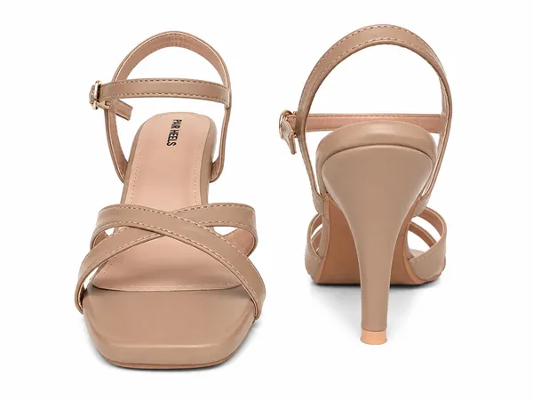 PAIR_HEELS_BEIGE_Pencil_Heel_Sandals_with_Cross_Strap_&_Ankle_Buckle