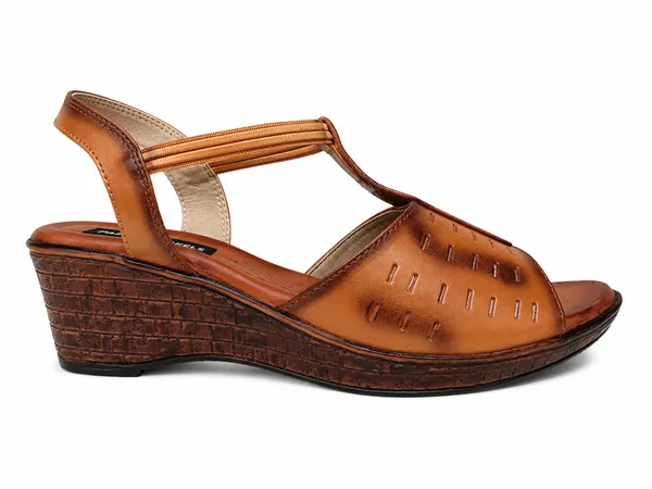 PAIR_HEELS_ULTRA_COMFY_LEATHER_WEDGE_SANDALS_for_Women_�_Comfortable_&_Casual_Wear
