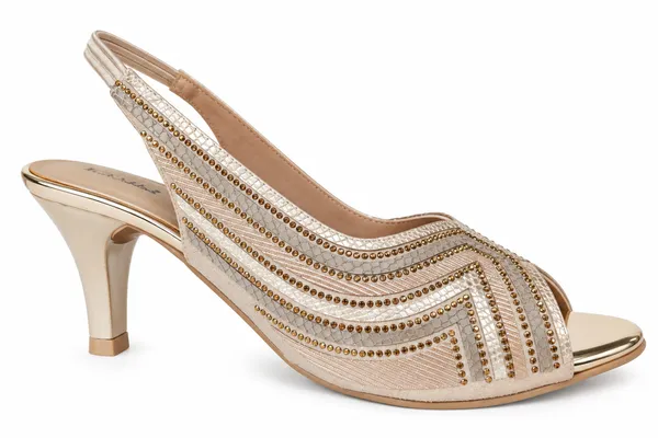 Women’s_Gold_Embellished_Slingback_Heels_|_Elegant_Dress_Heels