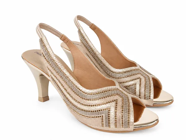 Women’s_Gold_Embellished_Slingback_Heels_|_Elegant_Dress_Heels