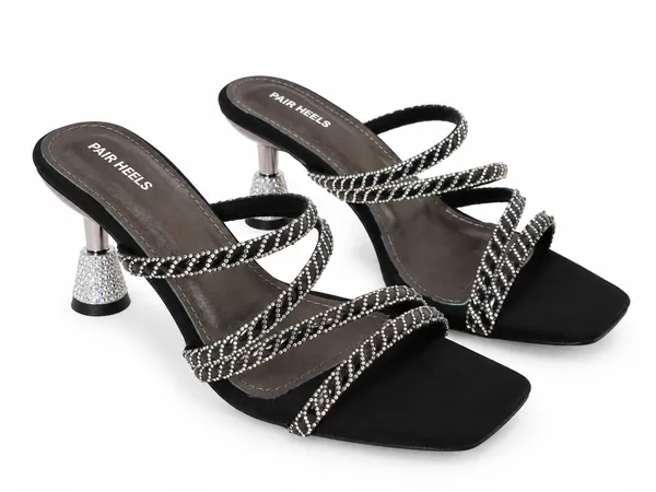PAIR_HEELS_Black_Embellished_High_Heel_Sandals_for_Women